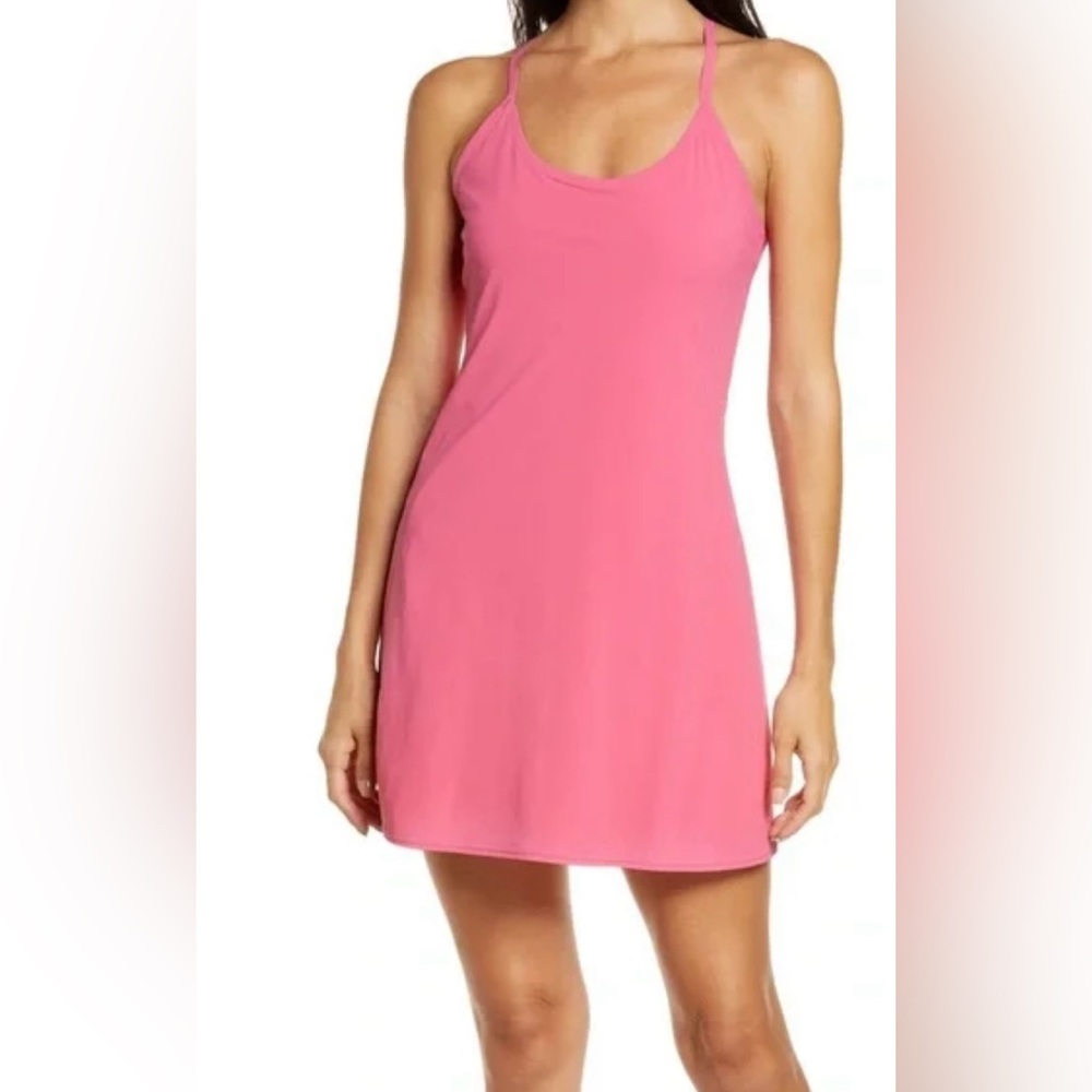 Outdoor Voices Exercise Dress, Pink, Medium